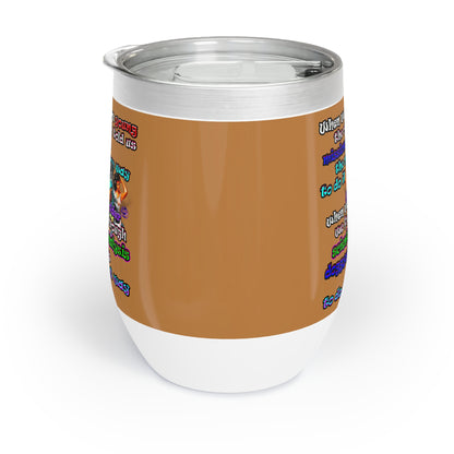 doggystyle - Chill Wine Tumbler (light brown)