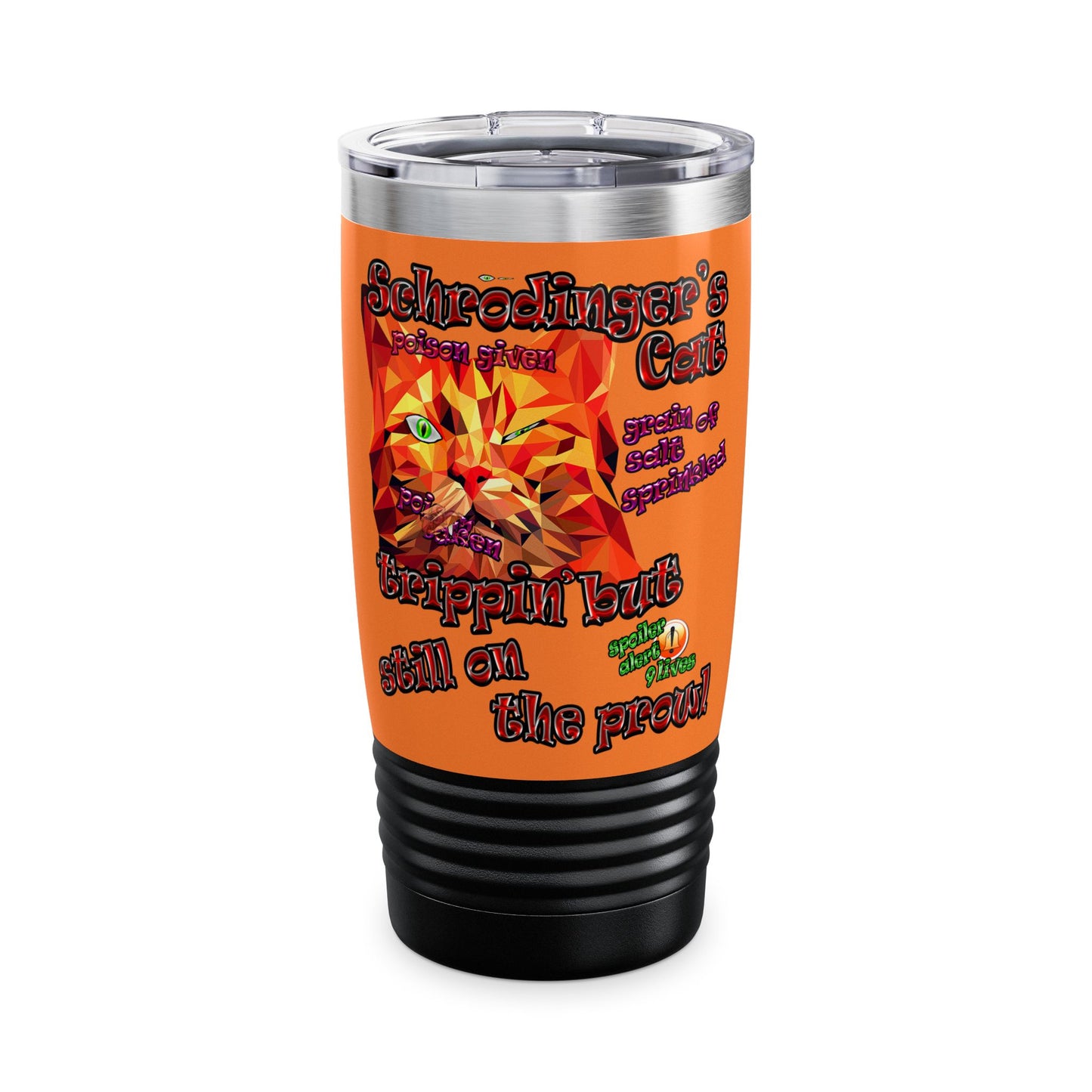 schrodinger's cat - Ringneck Tumbler, 20oz (crusta)