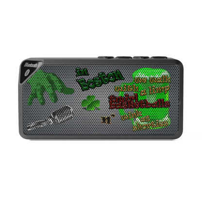 celtics logo - Jabba Bluetooth Speaker (grey-light grey)