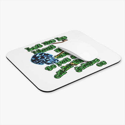 og - Mouse Pad (Rectangle) (white)