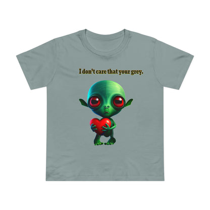I don't care that your grey - Women’s Maple Tee