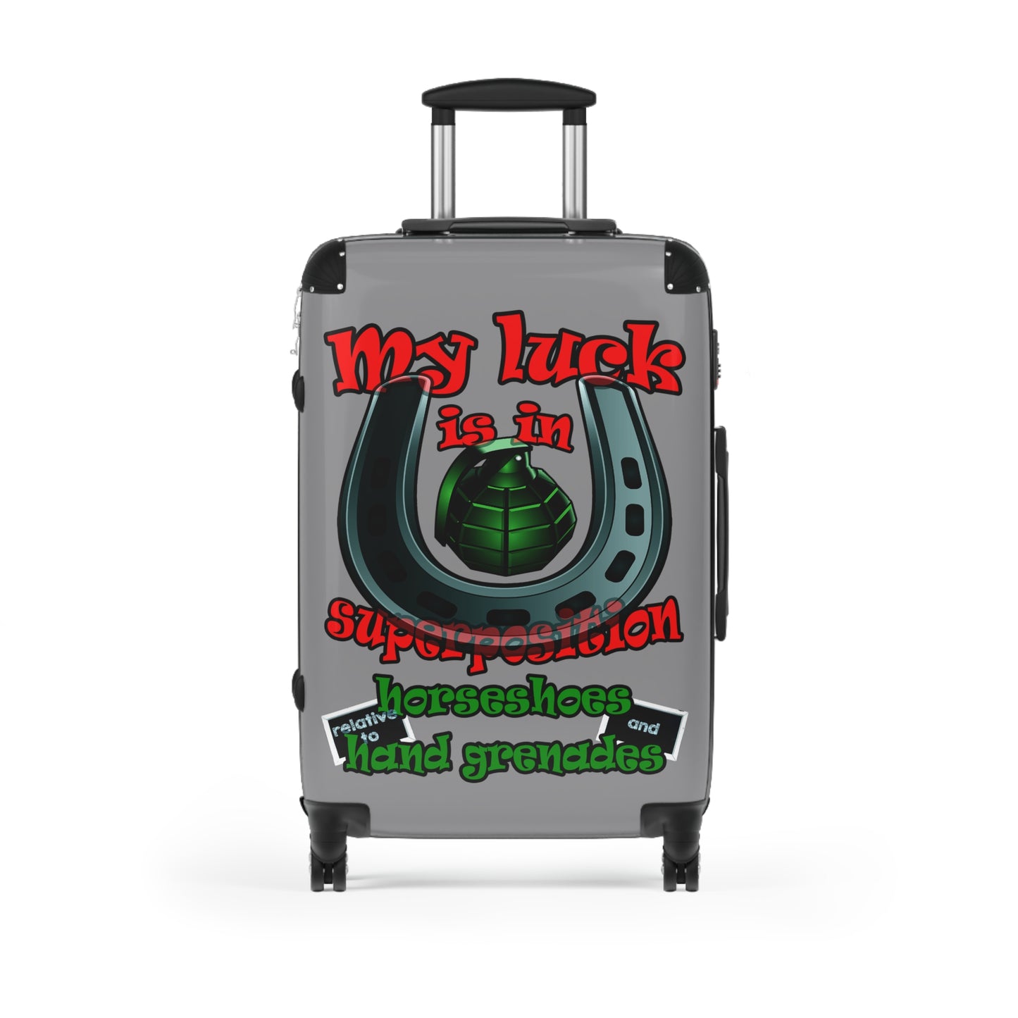 my luck - Suitcase (grey)