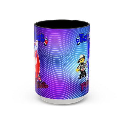 tag that - Accent Mug (purple wave)