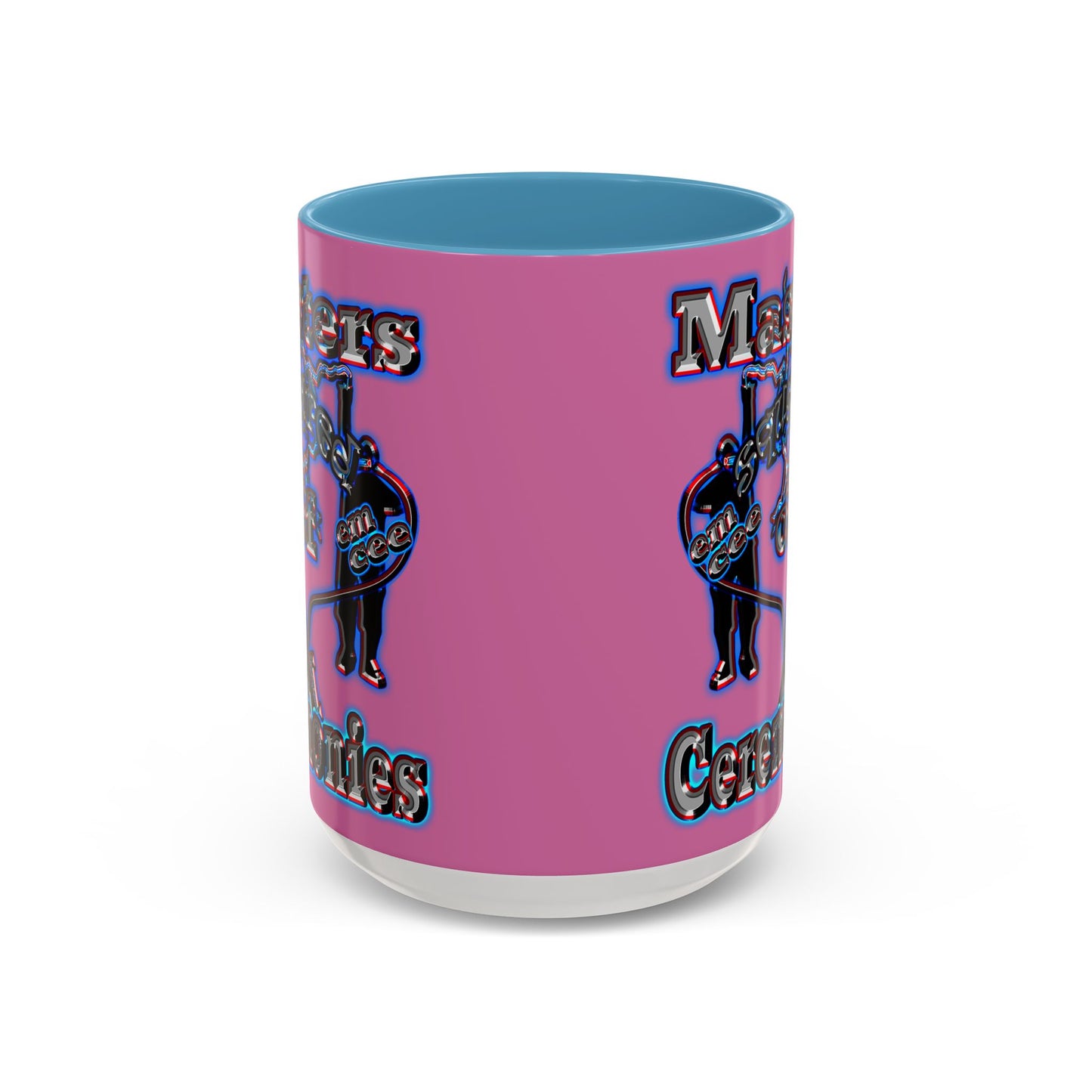 em cee squared - Accent Mug (light pink)