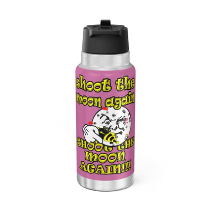 shoot the moon again - Gator Tumbler, 32oz (light pink)