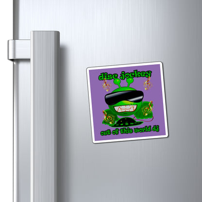 disc jockey - Magnets - (light purple)