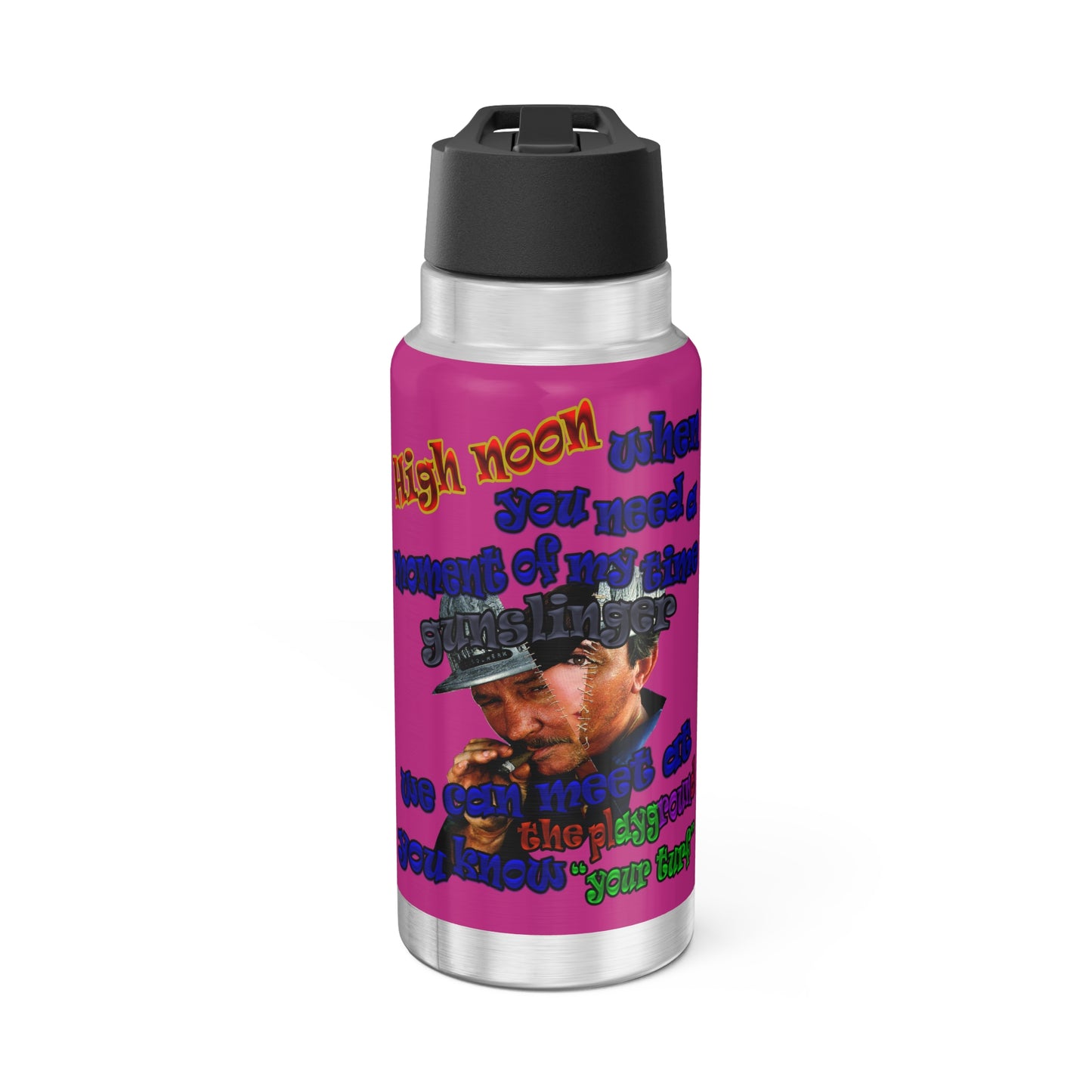 high noon - Gator Tumbler, 32oz (pink)