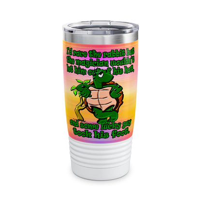 turtle race - Ringneck Tumbler, 20oz (color blur)