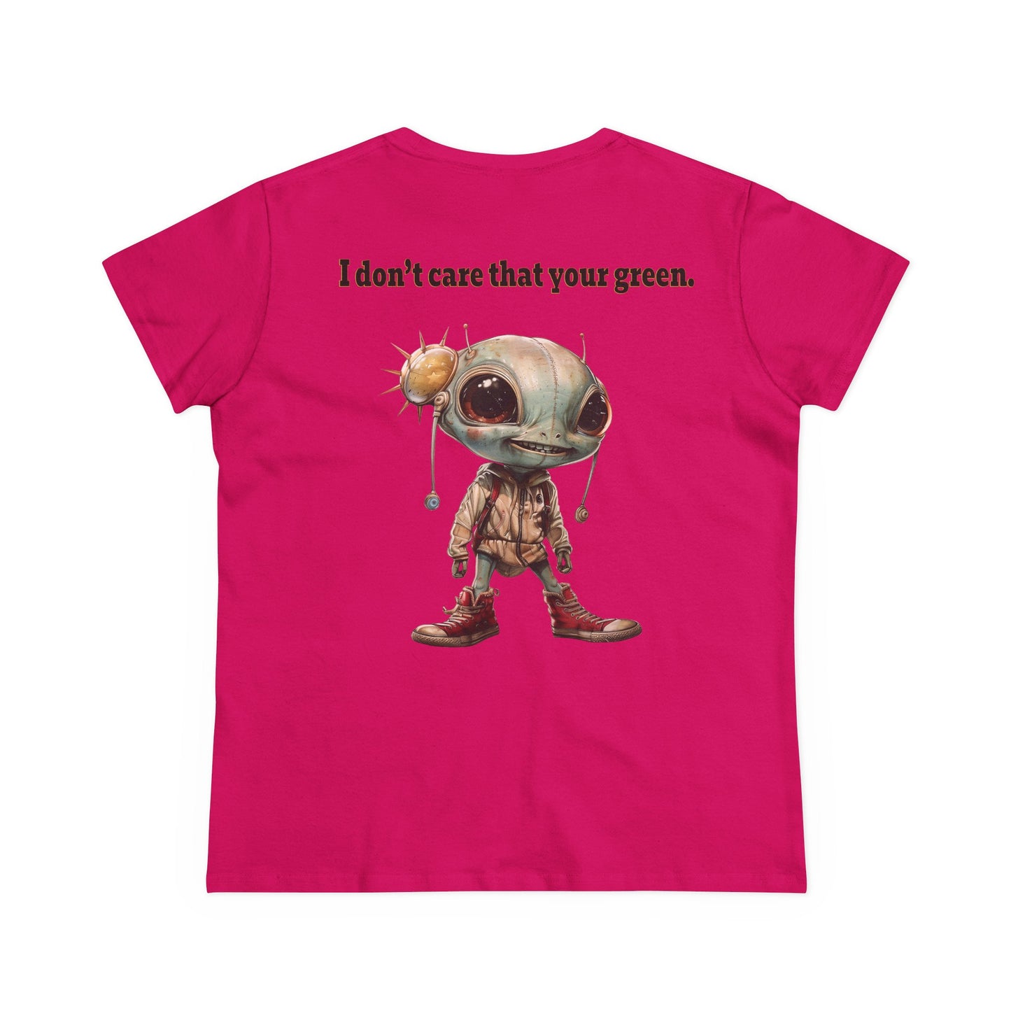 I don't care that your grey - Women's Midweight Cotton Tee