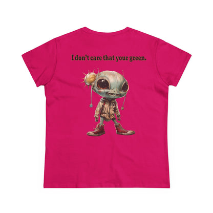 I don't care that your grey - Women's Midweight Cotton Tee