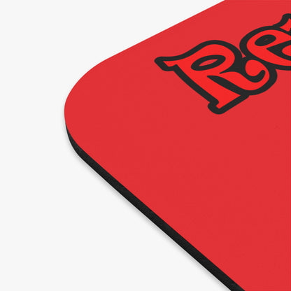 donkeys and elephants - Mouse Pad (Rectangle) (red)