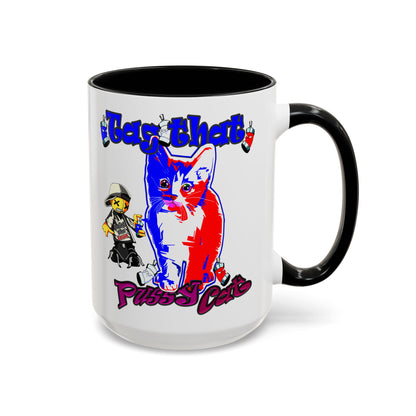 tag that - Accent Mug (white)