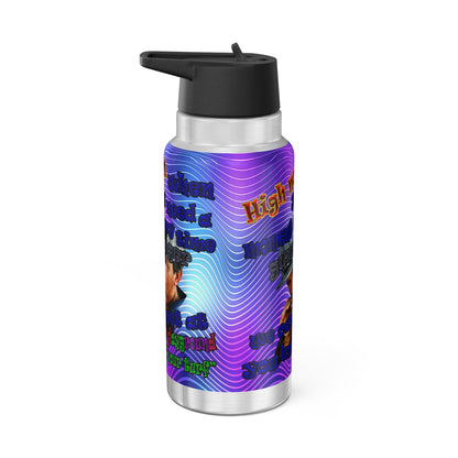 high noon - Gator Tumbler, 32oz  (purple wave)