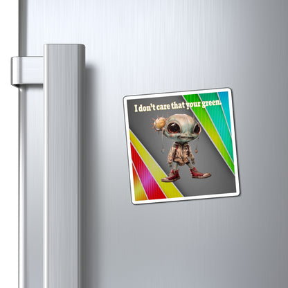 I don't care that your green - Magnets - (rainbow split)