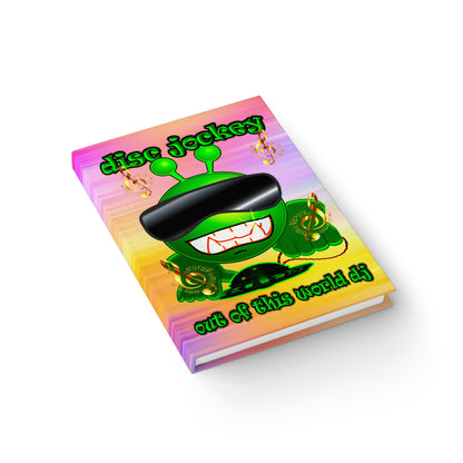 disc jockey - journal-blank (color blur)