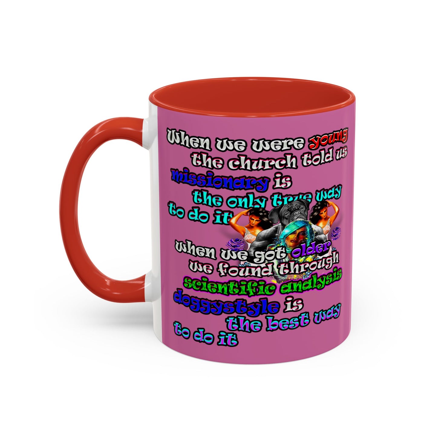 doggystyle - Accent Mug (light pink)