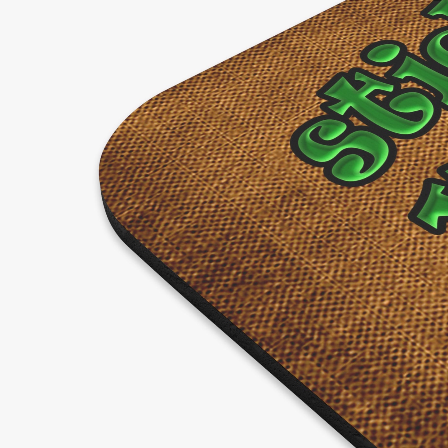 stick that in your pipe and smoke it - Mouse Pad (Rectangle) (brown papyrus)