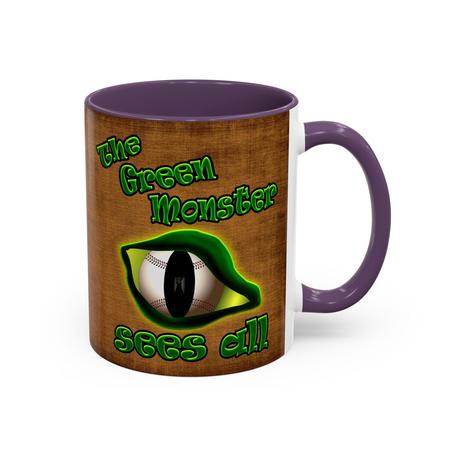 green monster - Accent Mug (brown papyrus)