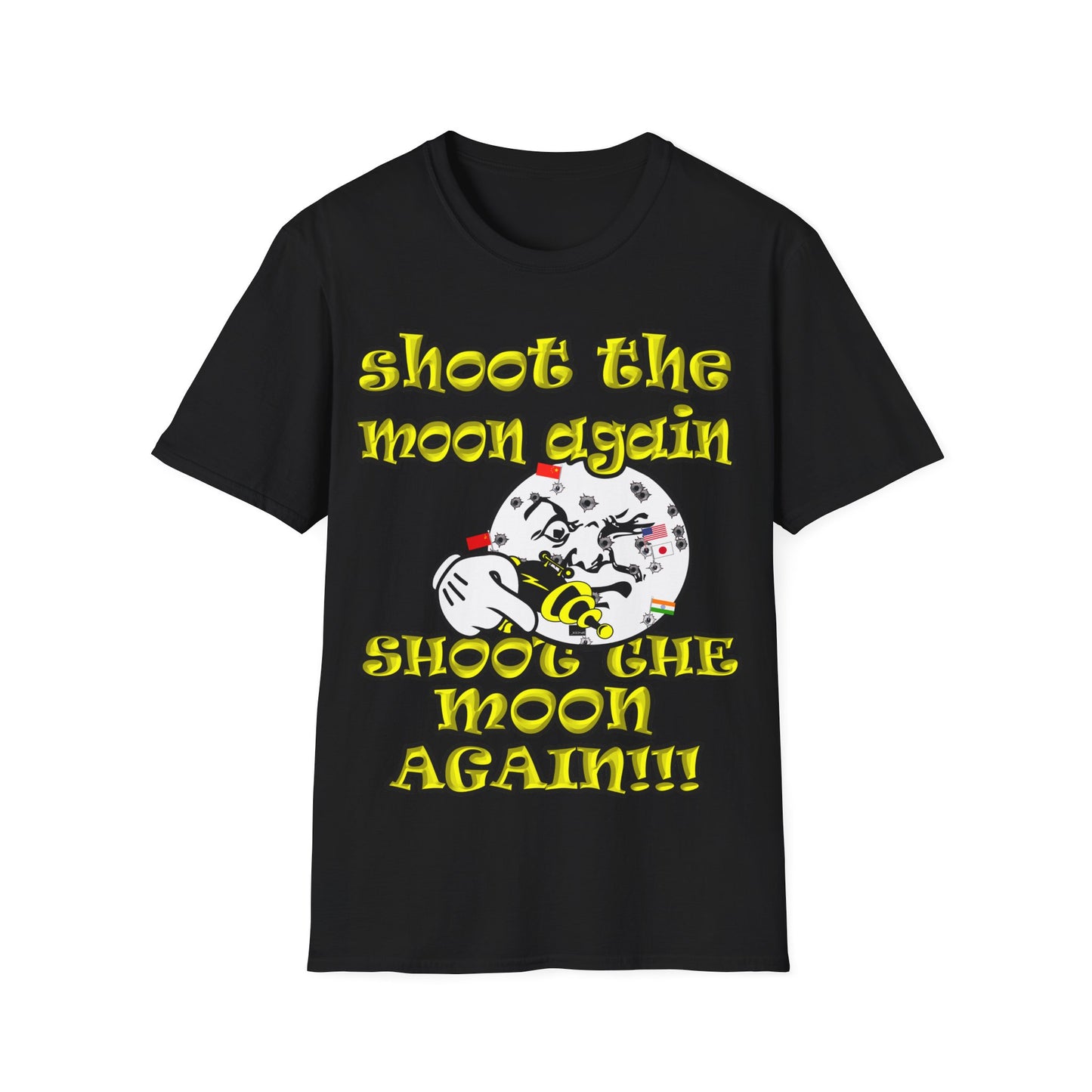 shoot the moon again - Unisex Softstyle T-Shirt