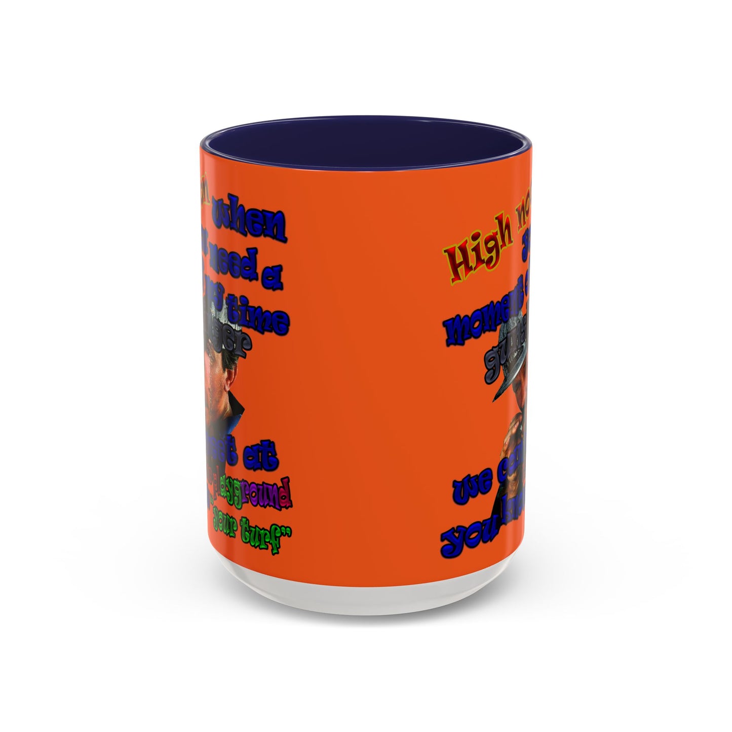 high noon - Accent Mug (orange)