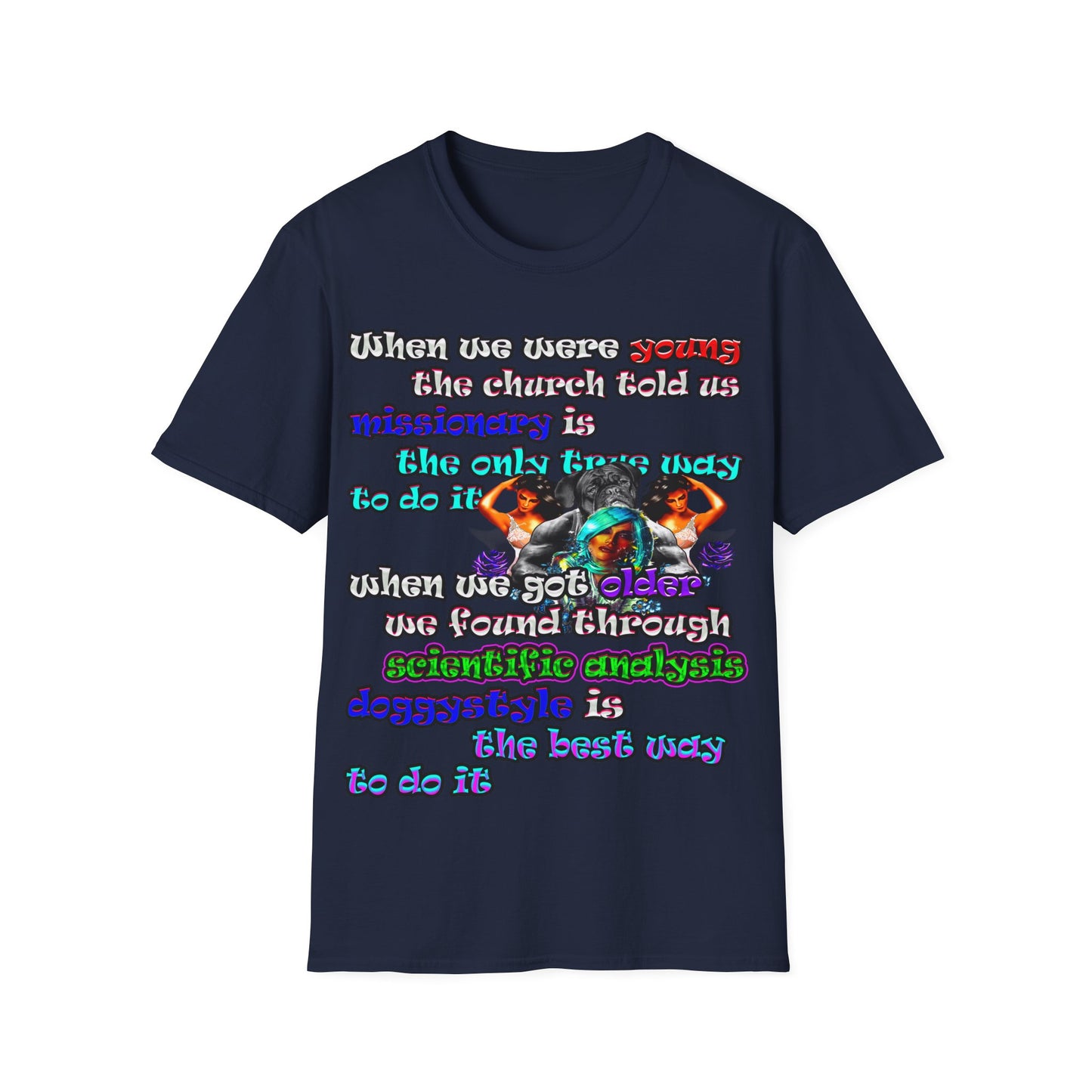 doggystyle - Unisex Softstyle T-Shirt