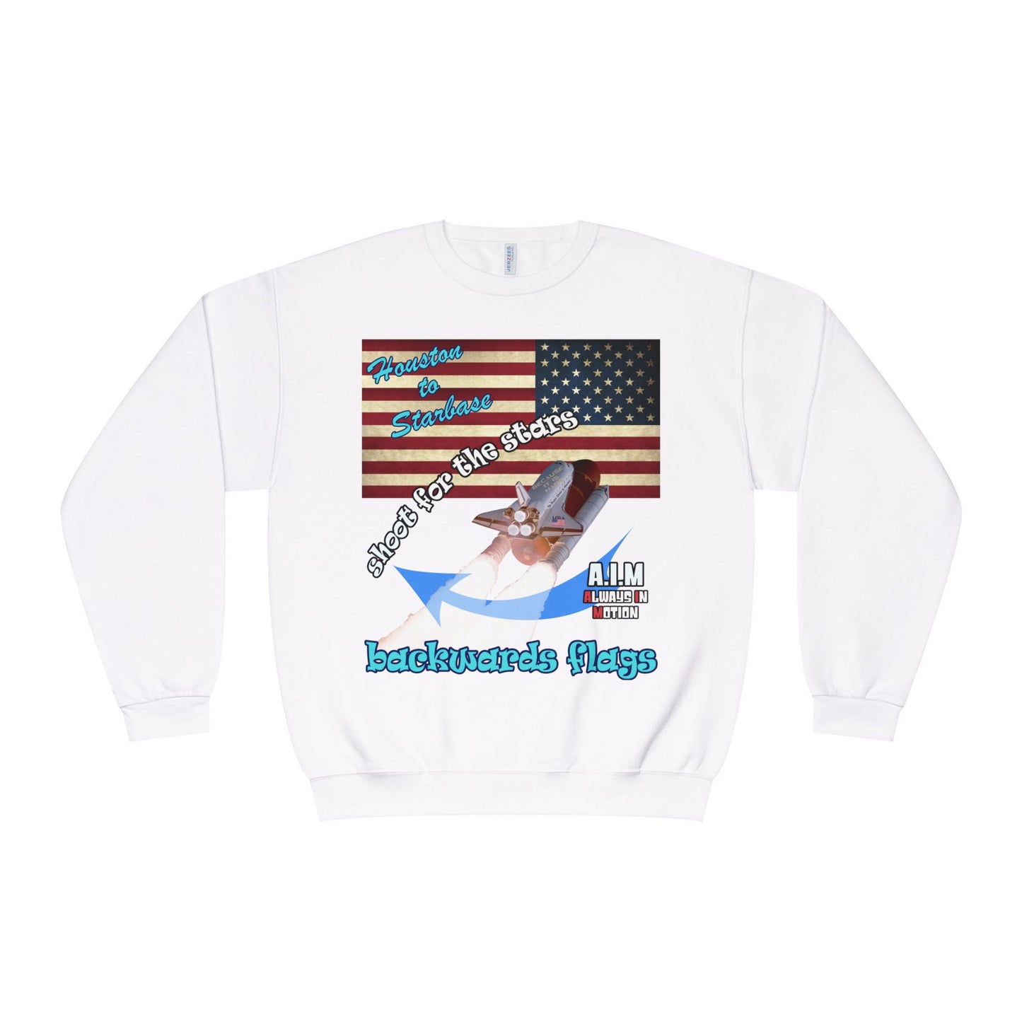 shoot for the stars - Unisex NuBlend® Crewneck Sweatshirt