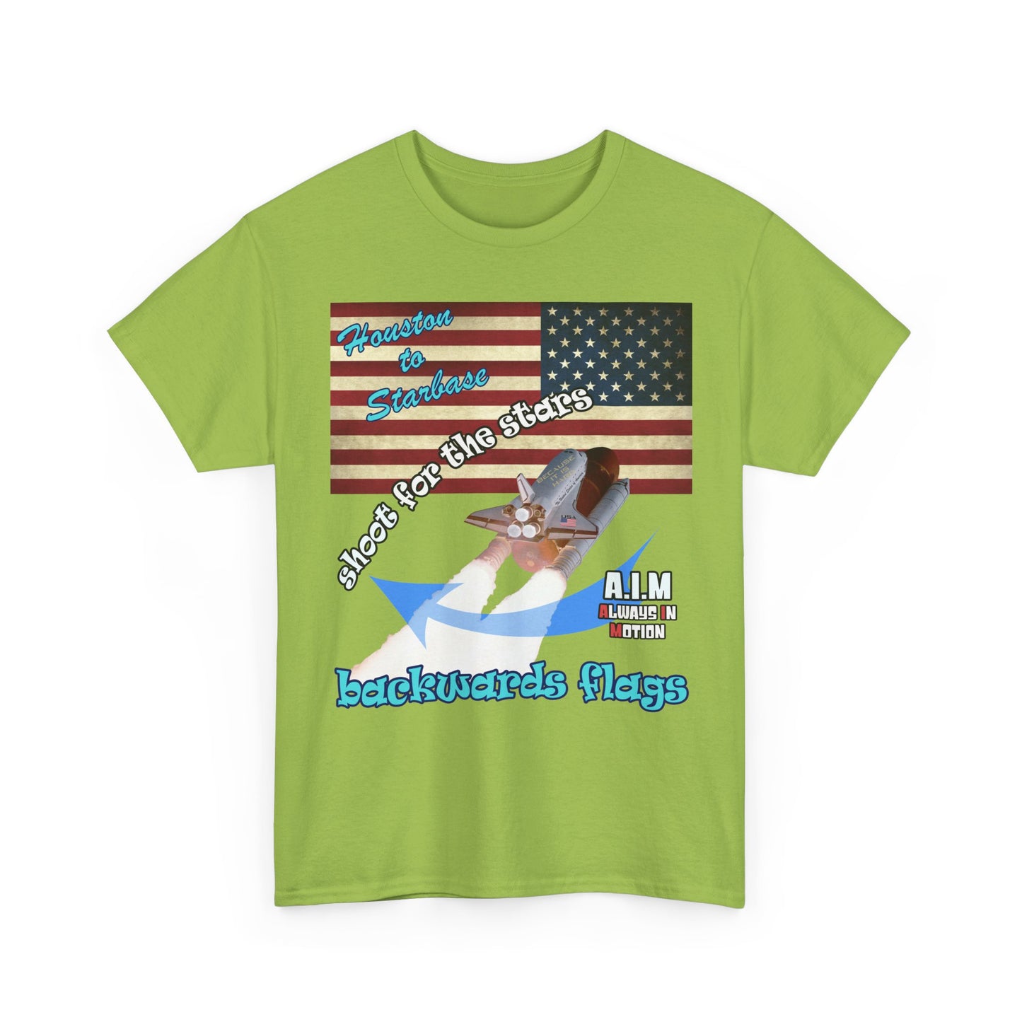 shoot for the stars - Unisex Heavy Cotton Tee