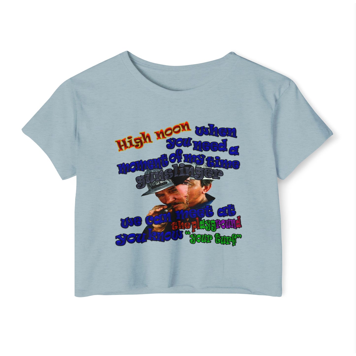 high noon - Women's Festival Crop Top