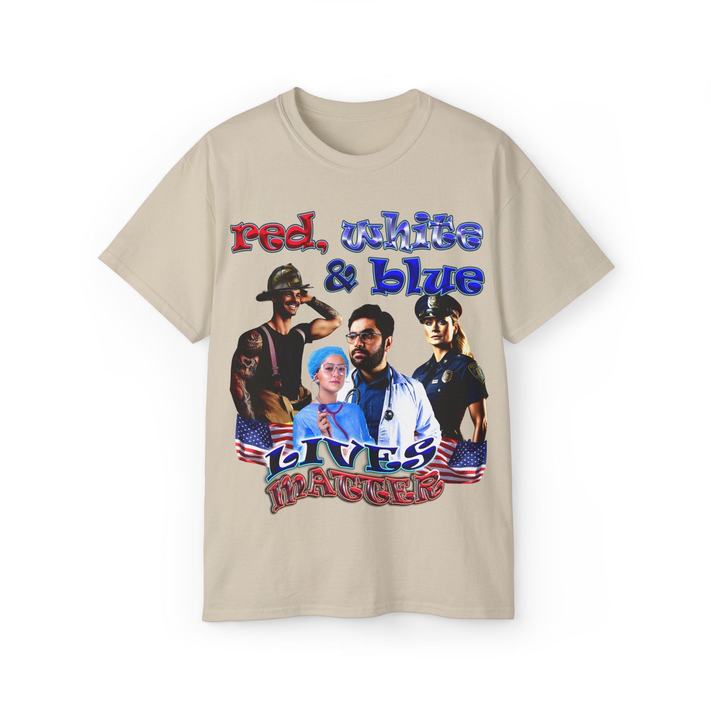 rw&b lives matter - Unisex Ultra Cotton Tee