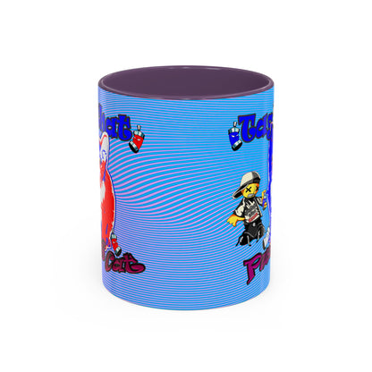 tag that - Accent Mug (light blue-purple wave)