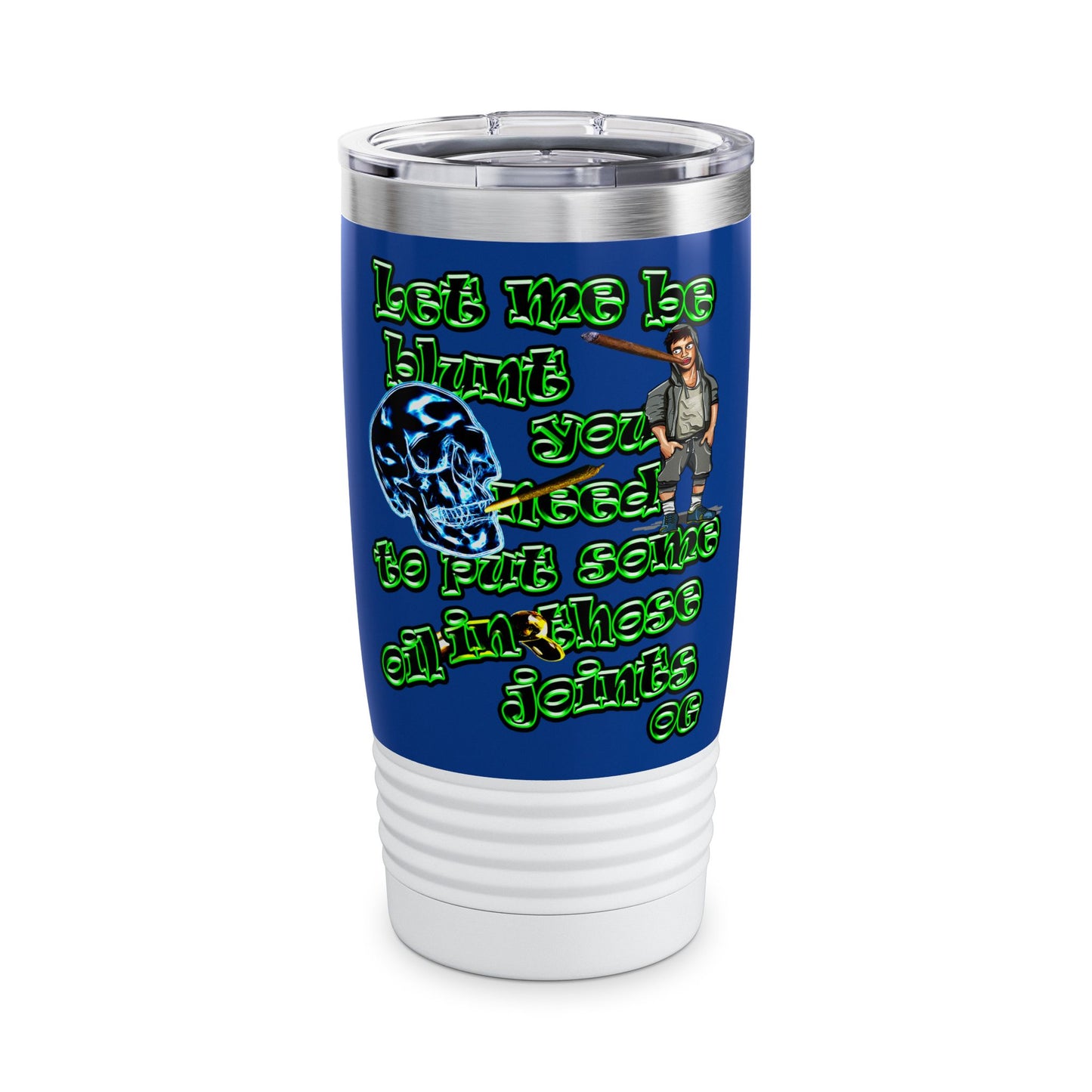 og - Ringneck Tumbler, 20oz (dark blue)