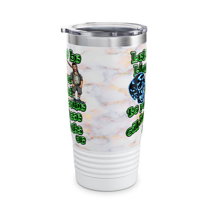 og - Ringneck Tumbler, 20oz (white marble)