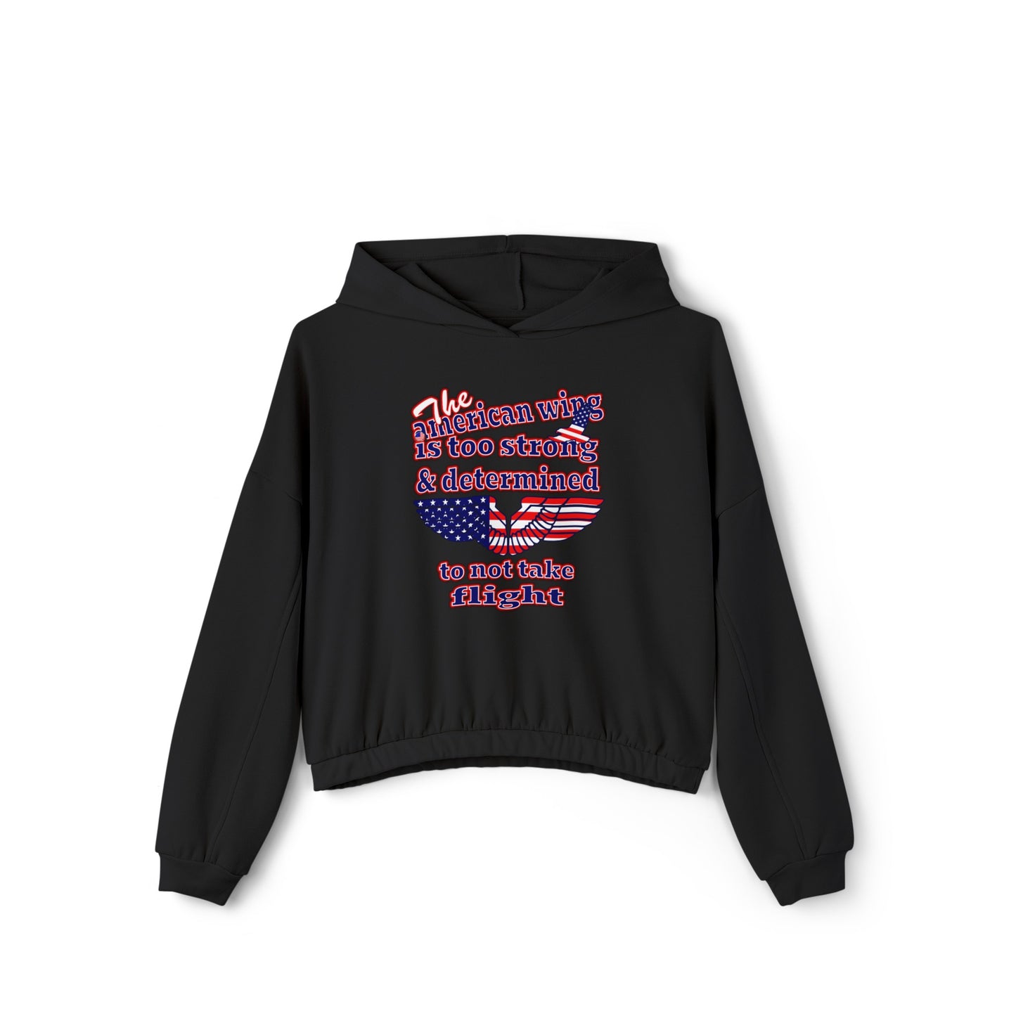 american wing - Women's Cinched Bottom Hoodie