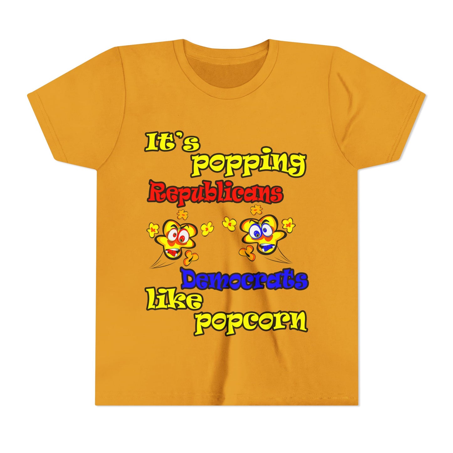 popping like popcorn - Youth Short Sleeve Tee