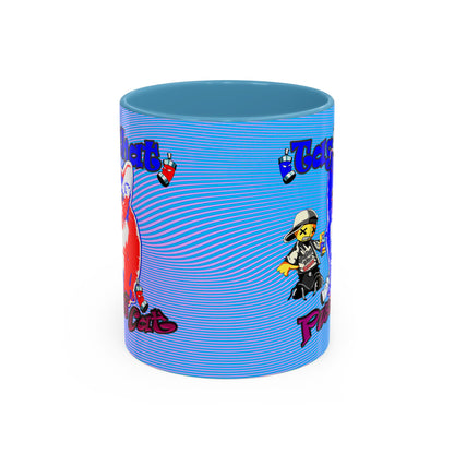 tag that - Accent Mug (light blue-purple wave)
