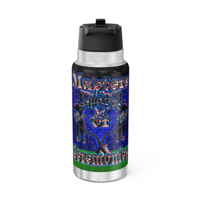 em cee squared - Gator Tumbler, 32oz ('snoops' background)