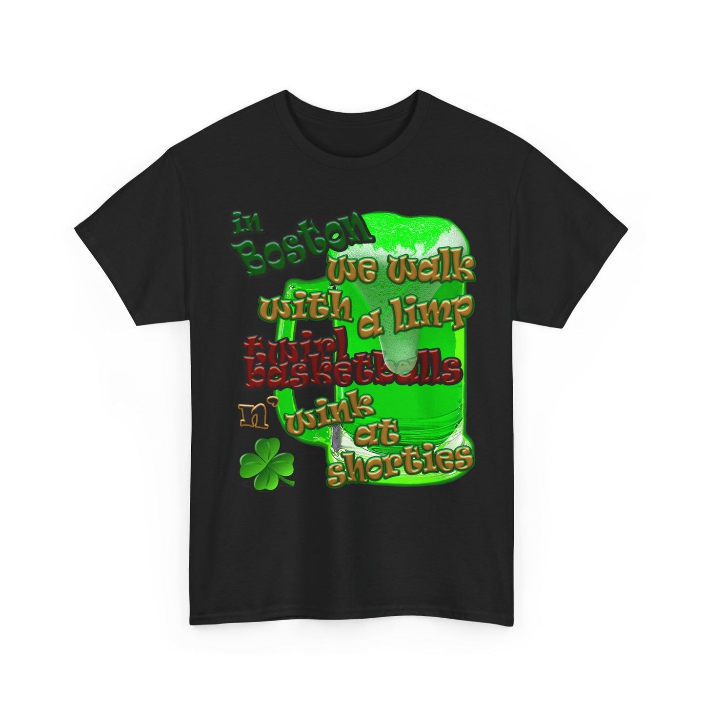 celtics logo - Unisex Heavy Cotton Tee
