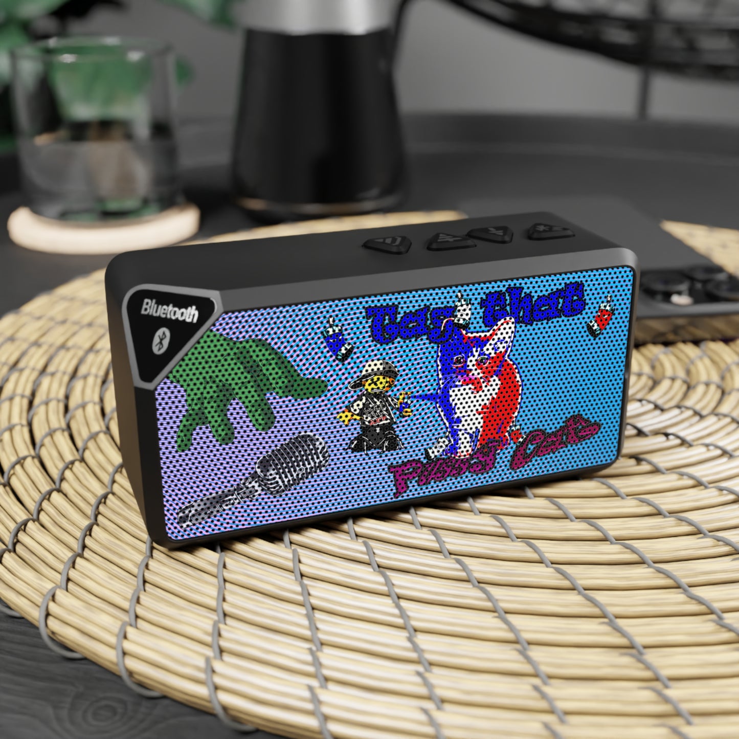 tag that - Jabba Bluetooth Speaker (light blue-purple wave)