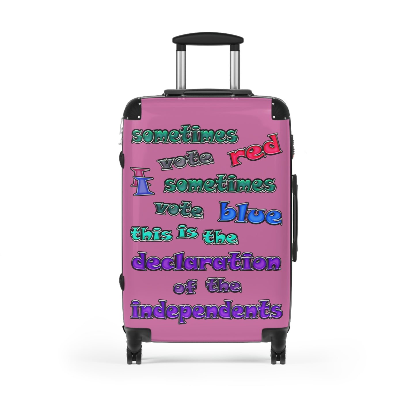 declaration of the independents - Suitcase (light pink)