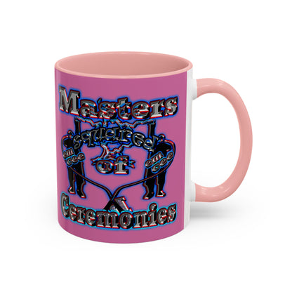 em cee squared - Accent Mug (light pink)