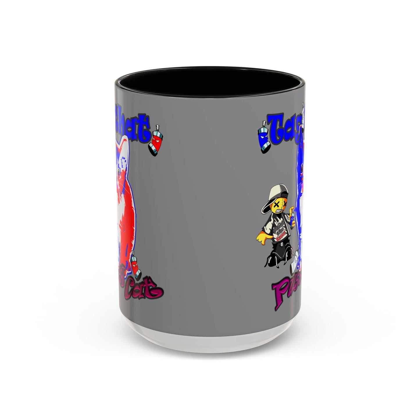 tag that - Accent Mug (grey)