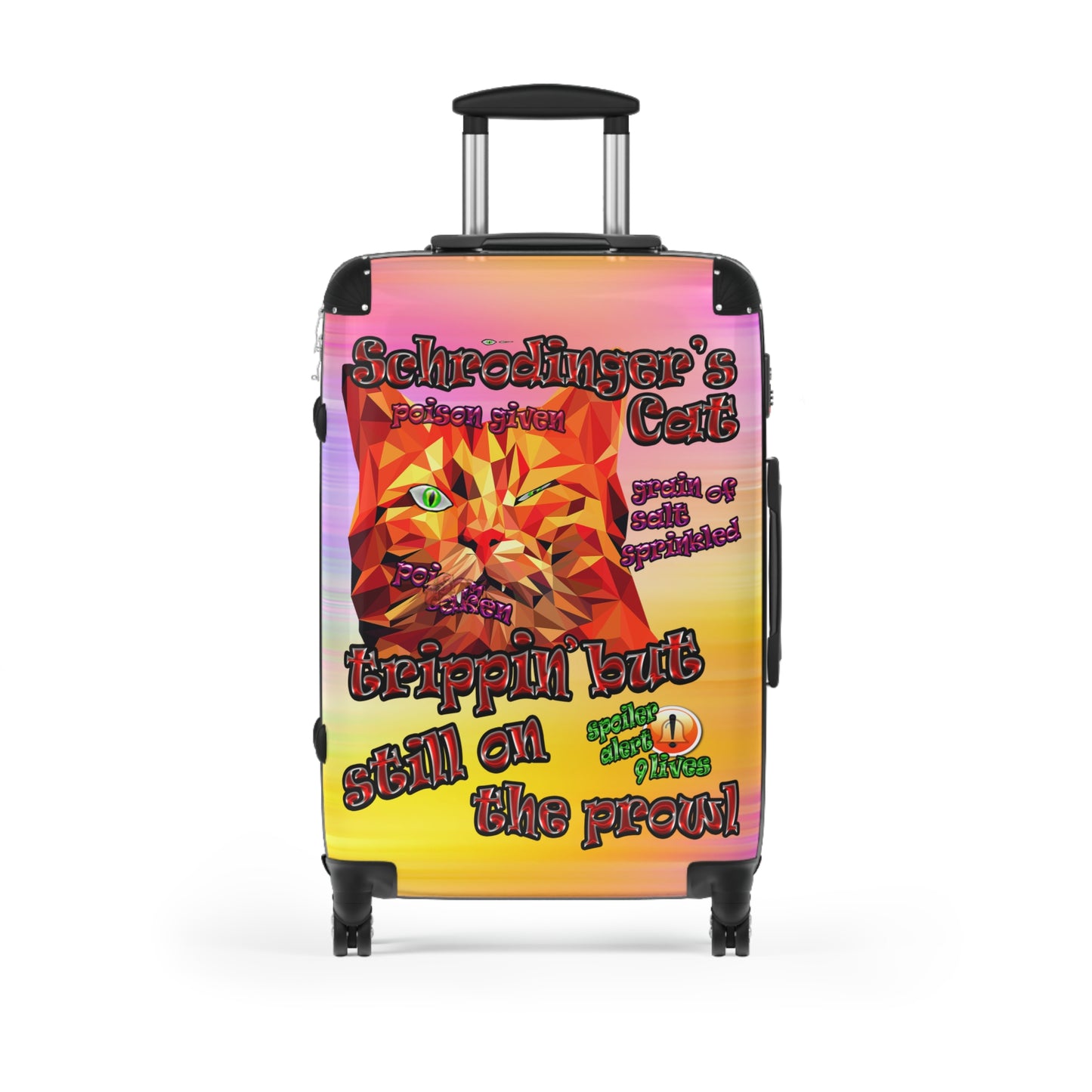 schrodinger's cat - Suitcase (color blur)