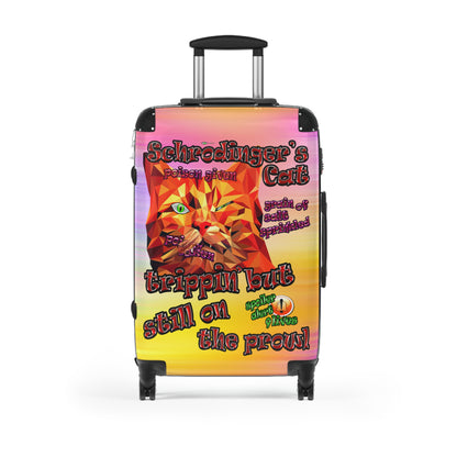 schrodinger's cat - Suitcase (color blur)