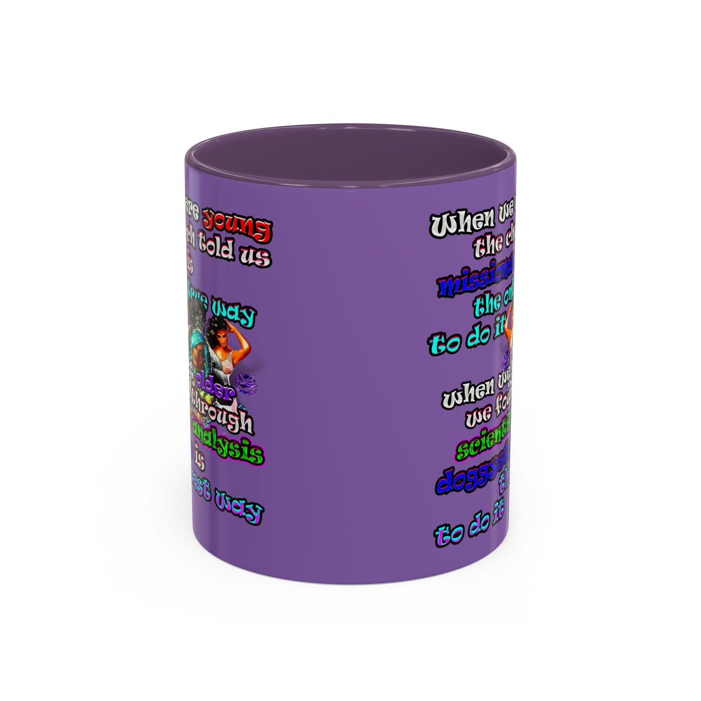 doggystyle - Accent Mug (light purple)