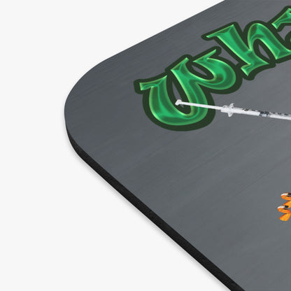 the bum's shit - Mouse Pad (Rectangle) (grey-light grey)