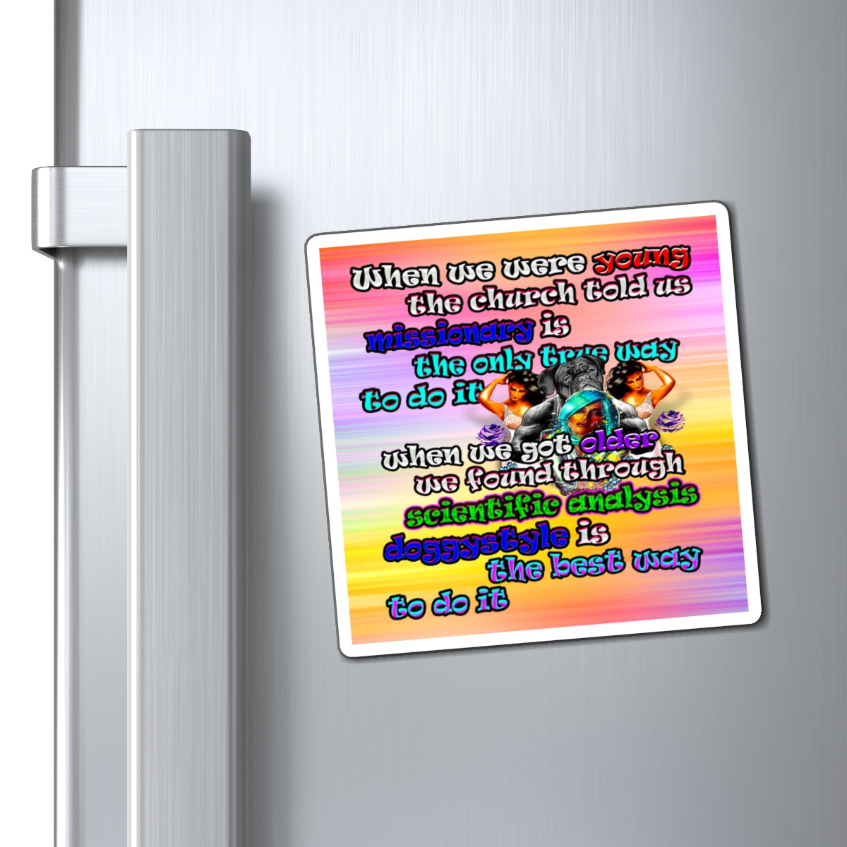 doggystyle - Magnets - (color blur)