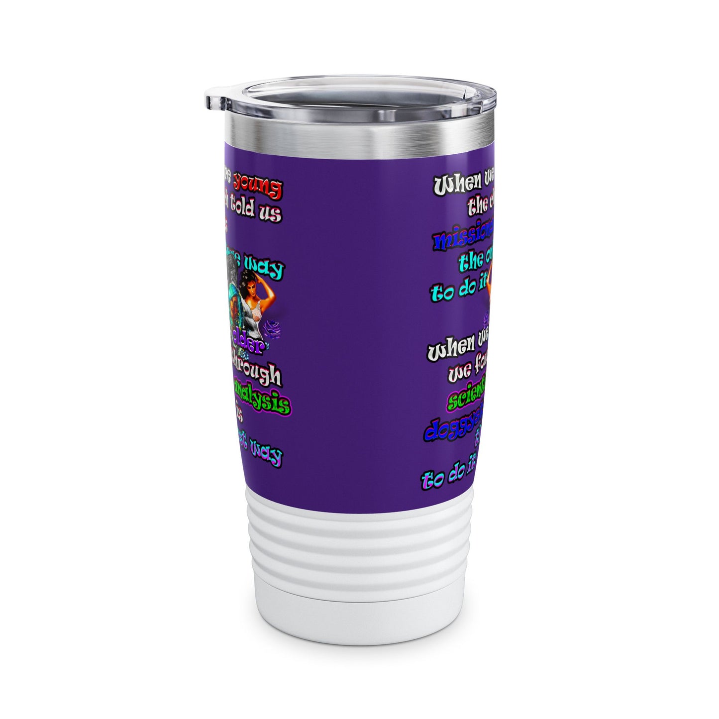 doggystyle - Ringneck Tumbler, 20oz (purple)