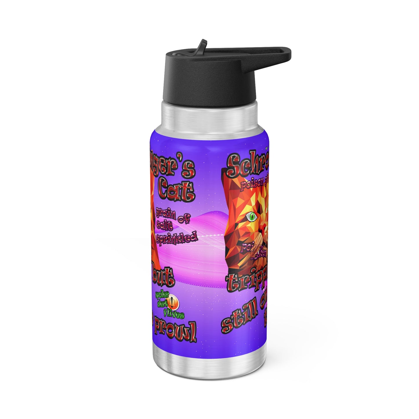 schrodinger's cat - Gator Tumbler, 32oz  (purple-pink wave)