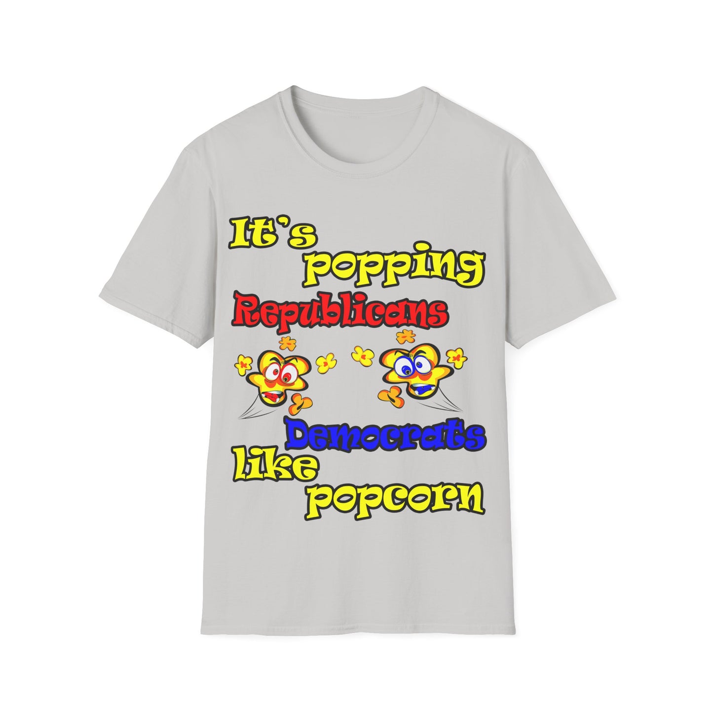 popping like popcorn - Unisex Softstyle T-Shirt