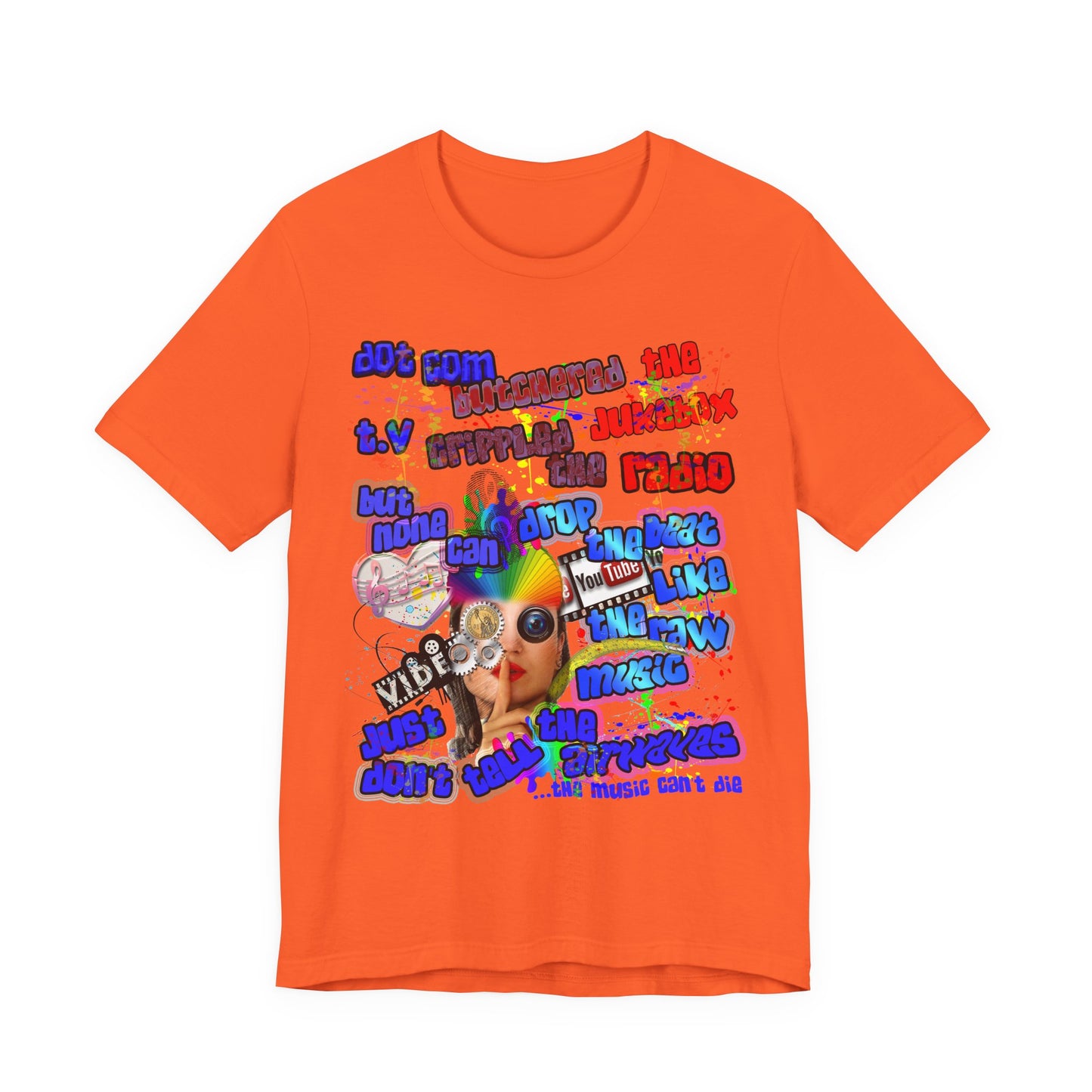 drop the beat - Unisex Jersey Short Sleeve Tee